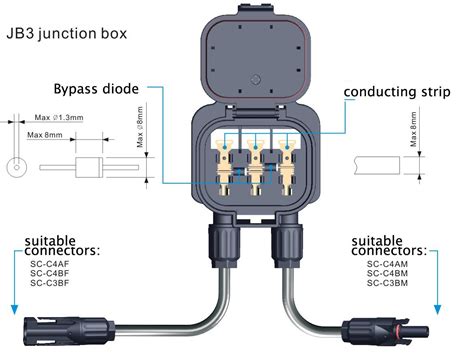 china the junction box|pv junction box diagram.